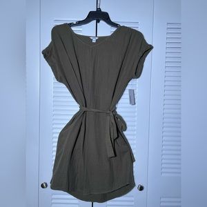 Misses Sonoma Olive Green Dress | Size Large / L